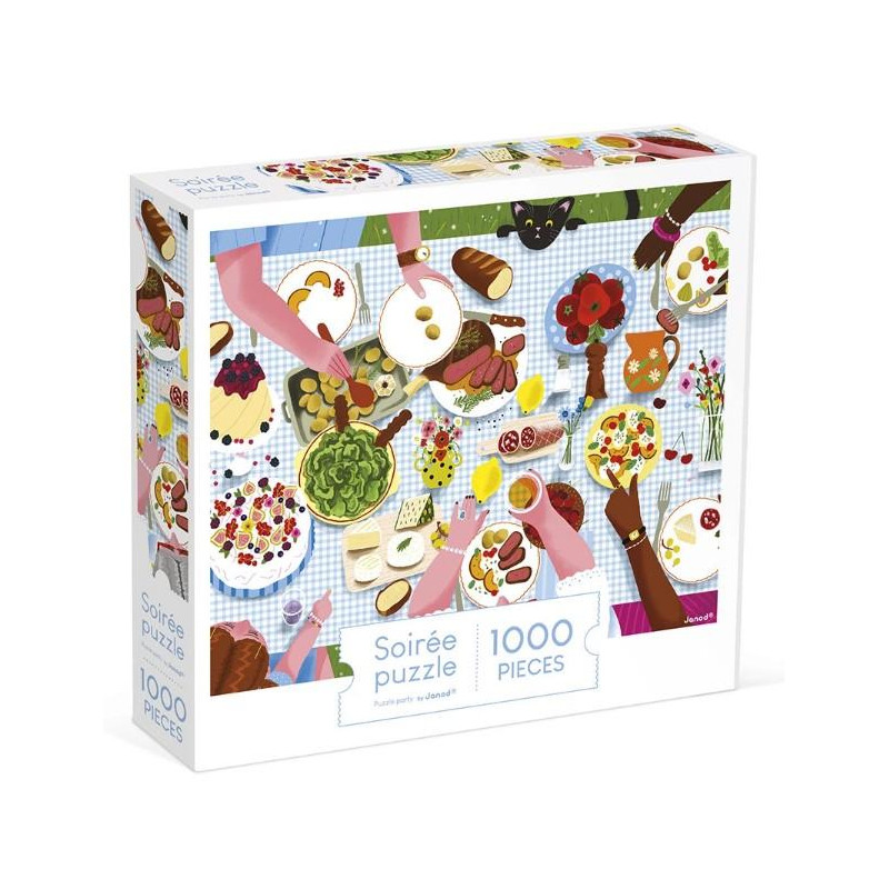 PUZZLE REPAS DE FAMILLE - 1000 PCS