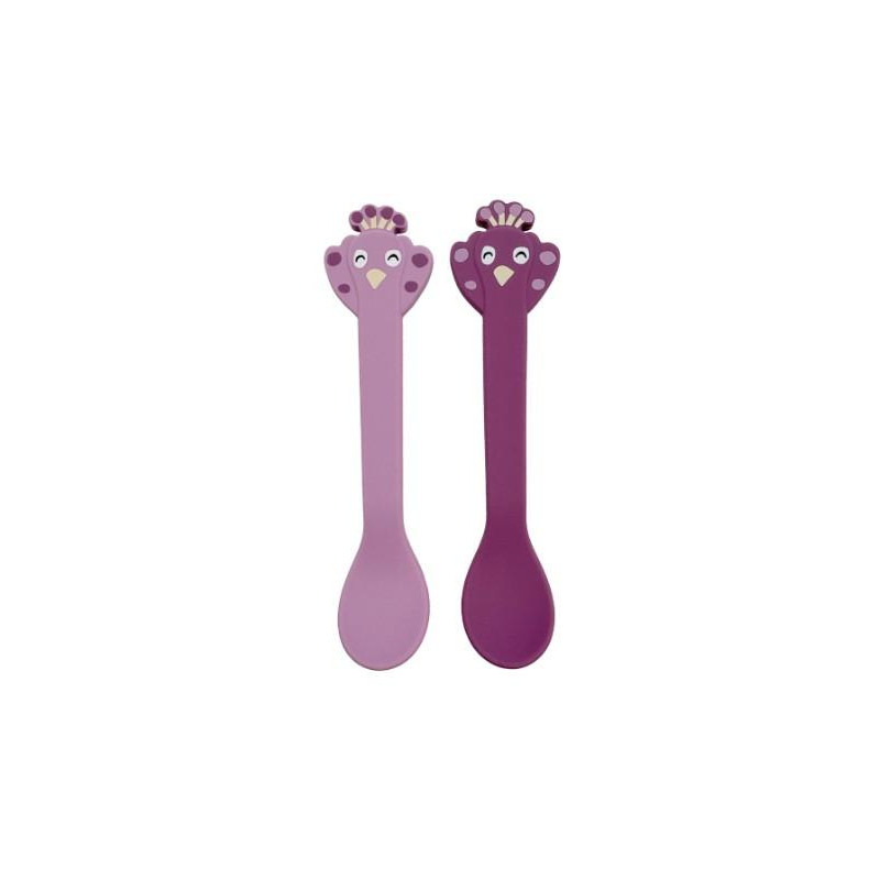 Cuillère silicone 2-pack - Mrs. Peacock