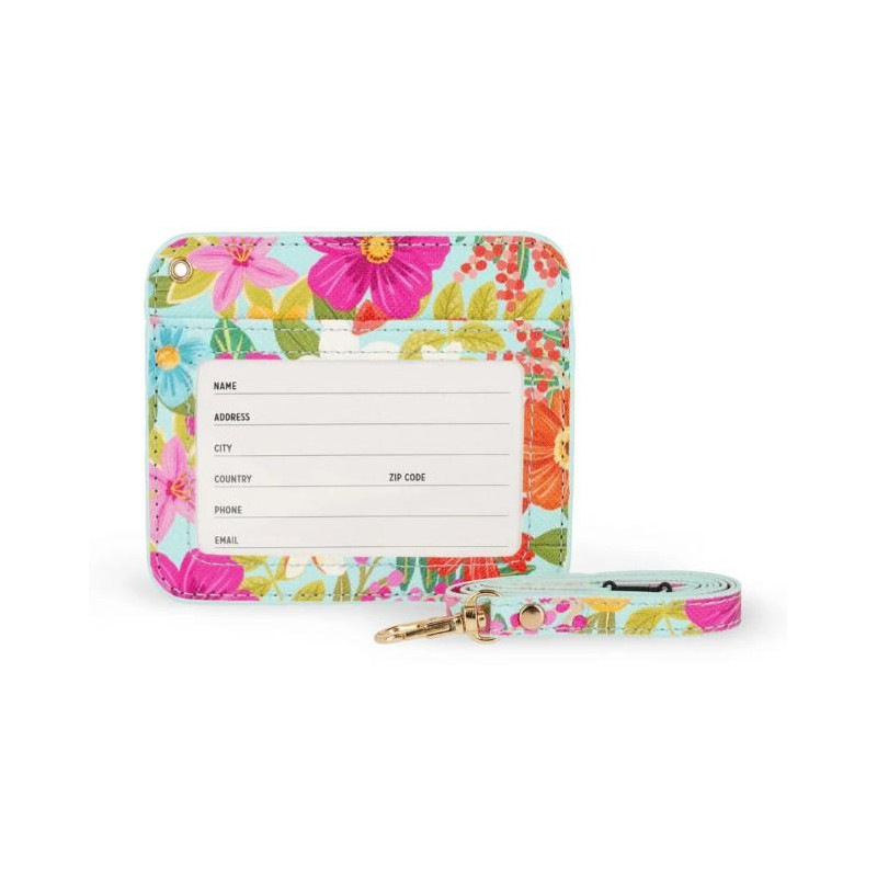 PORTE- BADGE - FLOWERS