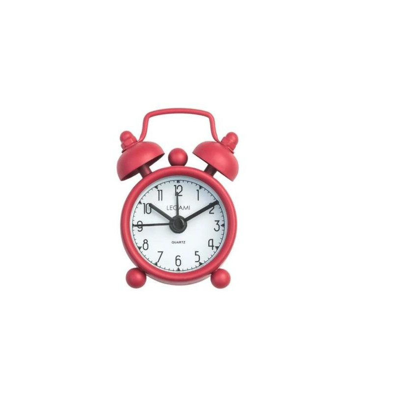 HORLOGE-RÉVEIL - VINTAGE ROUGE