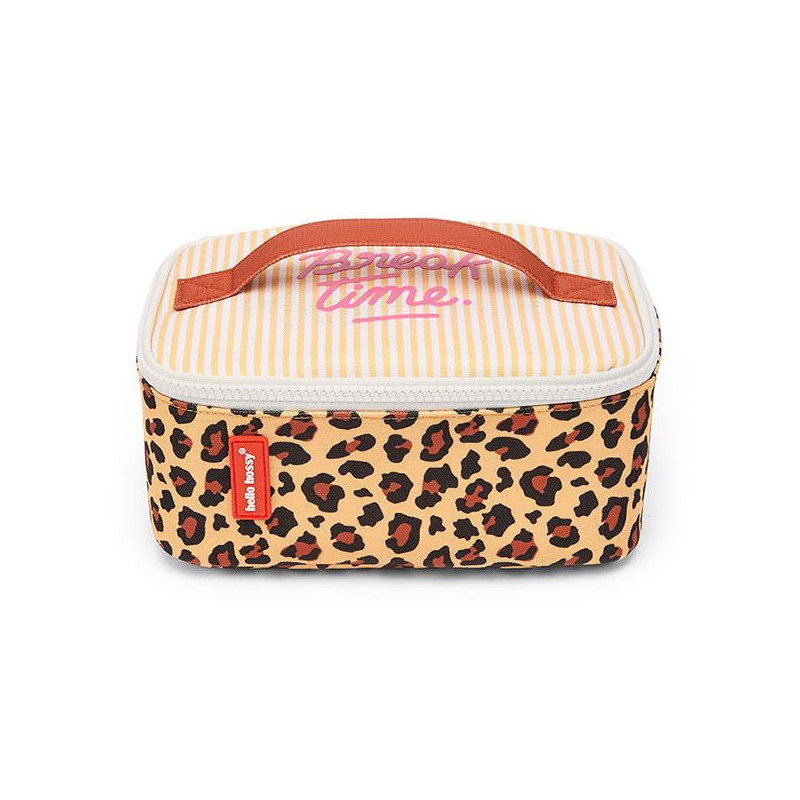 Lunch Bag L--opard -7 hello hossy