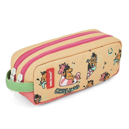 Trousse double Unicorn hello hossy