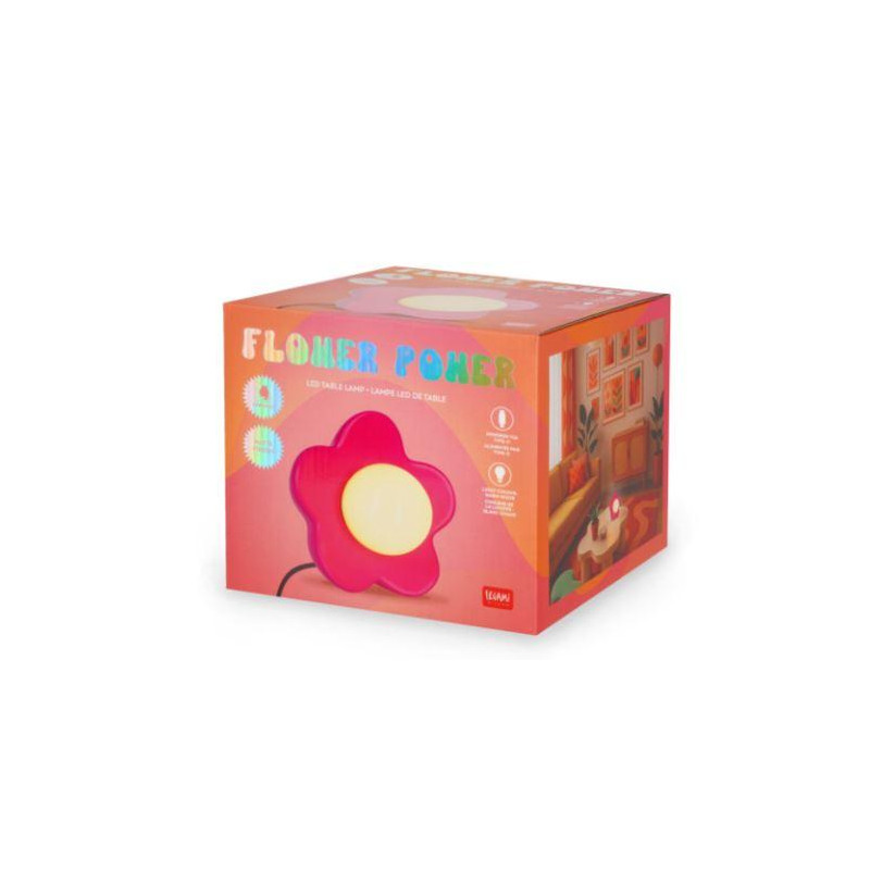 FLOWER POWER - LAMPE LED DE TABLE