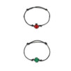 LOT DE 2 BRACELETS - LADYBUG