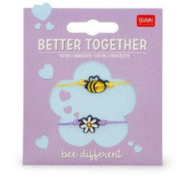 LOT DE 2 BRACELETS - BEE