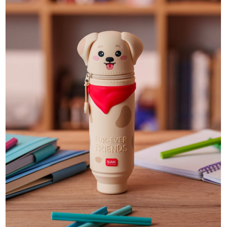 Trousse en Silicone Souple 2-en-1 - Kawaii Golden
