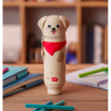 Trousse en Silicone Souple 2-en-1 - Kawaii Golden