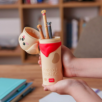 Trousse en Silicone Souple 2-en-1 - Kawaii Golden