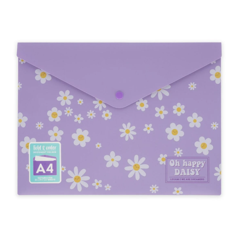 Petit Porte-documents - Fold & Order - Daisy