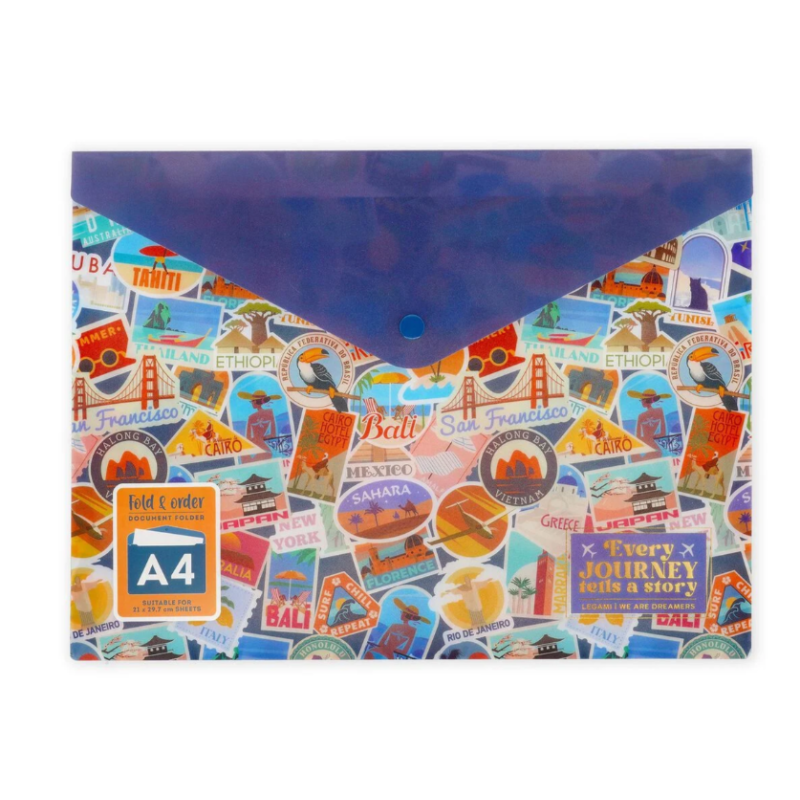 Petit Porte-documents - Fold & Order - TRAVEL