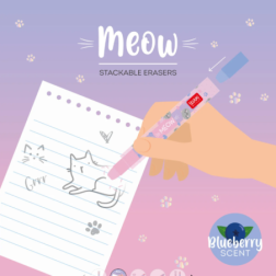 Gommes Empilables - Meow