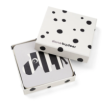 Cartes aux motifs contrastés lot de 10