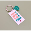 Porte-clé Extra Méga Giga Papa, cadeau Fête des pères