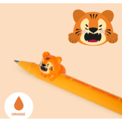 STYLO À ENCRE GEL ANIMAL TIGRE