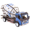 MAQUETTE EN BOIS : CAMION TOUPIE