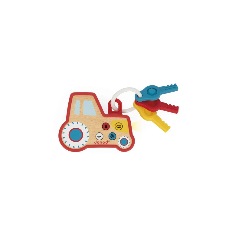 FERME - PORTE-CLES TRACTEUR