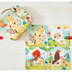 FERME - PUZZLES EVOLUTIFS ANIMAUX FERME