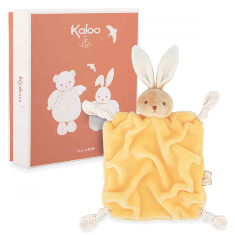 DOUDOU LAPIN JAUNE