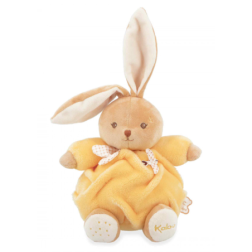 PATAPOUF LAPIN JAUNE 17CM