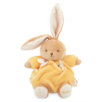 PATAPOUF LAPIN JAUNE 17CM