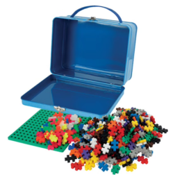 Valisette métal Basic & Néon - 600 Pcs PLUS - PLUS