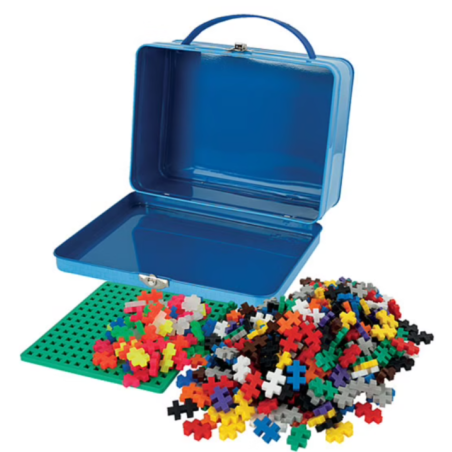 Valisette métal Basic & Néon - 600 Pcs PLUS - PLUS