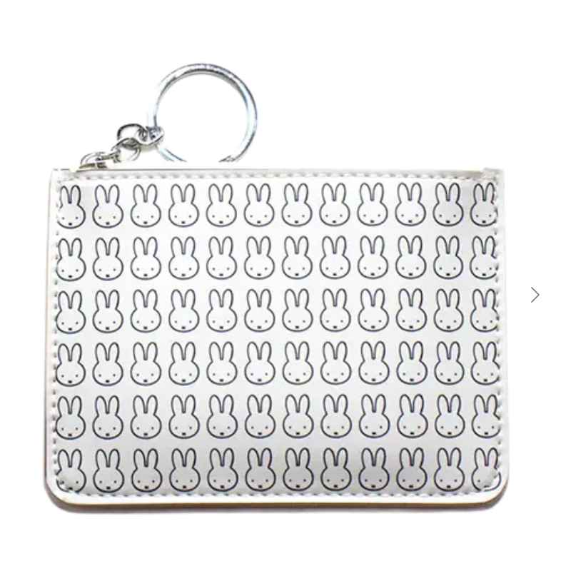 Porte monnaie Miffy Parade beige