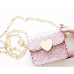 Sac bandoulière Mini-love Rose