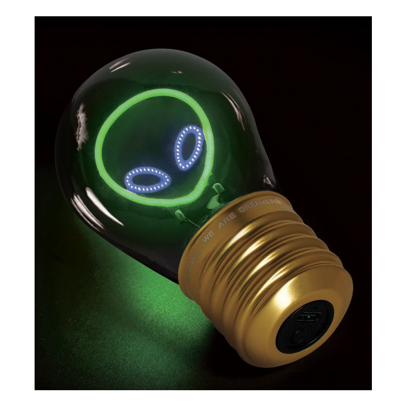 LAMPE DE TABLE EN FORME D'AMPOULE - ALIEN