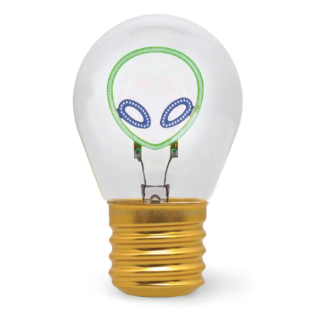 LAMPE DE TABLE EN FORME D'AMPOULE - ALIEN