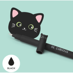 STYLO À ENCRE GEL EFFAÇABLE - KITTY « Be Curious »