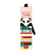 Marque-page Illustré avec Élastique - Panda, Need More Books - Bookmark