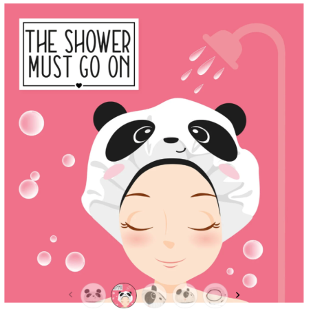 Charlotte de Douche Panda - The Shower Must Go On