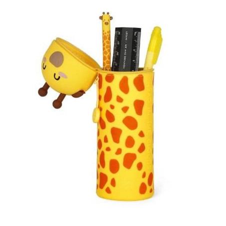 TROUSSE EN SILICONE 2-EN-1 GIRAFE