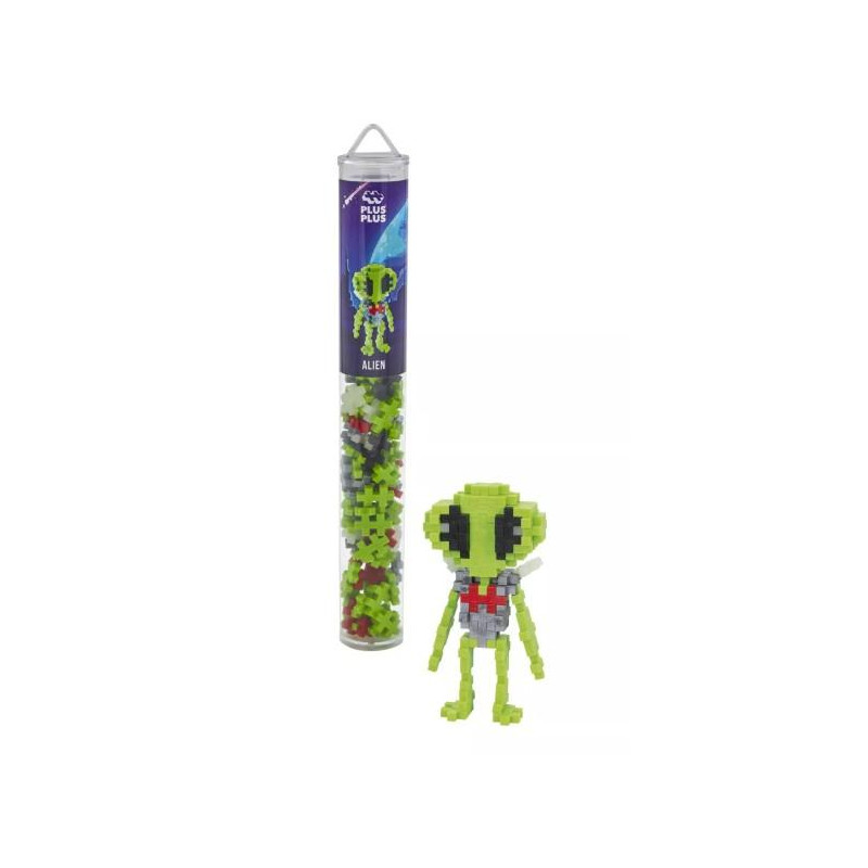Plus-Plus tubes alien - 100 Pcs