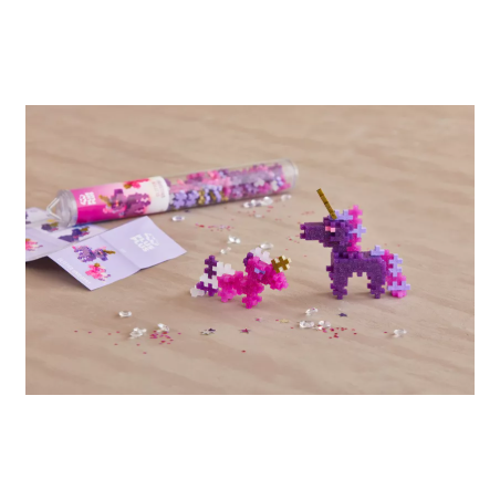 Tube Licorne Paillettes 100 Pcs