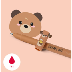 Stylo à Encre Gel Effaçable Teddy Bear « Dream Big » - Erasable Pen