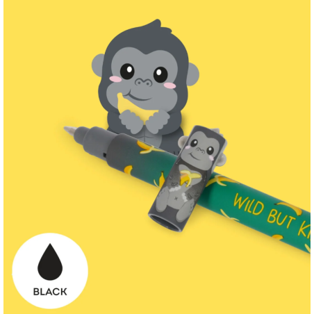 Stylo Effaçable Gorilla «Wild but Kind» - Erasable Pen