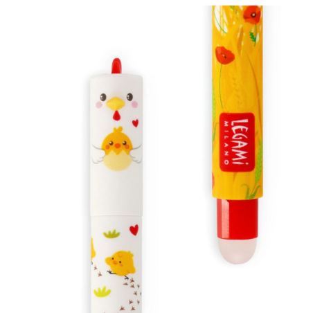 Stylo Effaçable Hen «I Care a Lot» - Erasable Pen