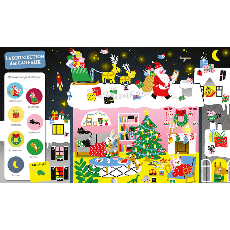 CHERCHE ET TROUVE DES TOUT-PETITS - À NOËL !