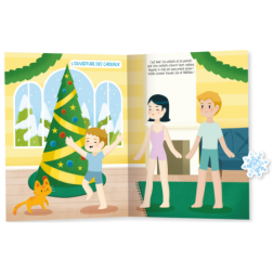 NOEL ENCHANTE MES 500 AUTOCOLLANTS CRÉATIFS