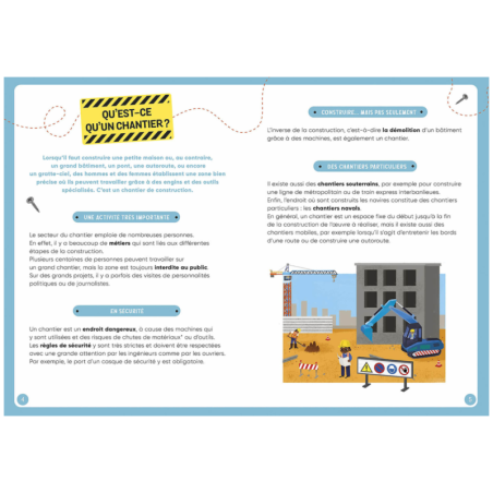 A LA DECOUVERTE DU CHANTIER