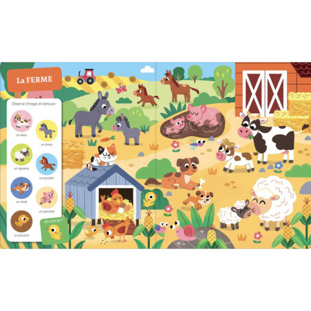 Cherche et trouve des tout-petits - LES BÉBÉS ANIMAUX
