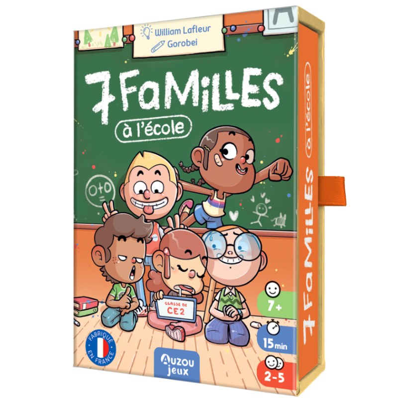 JEU DE 7 FAMILLES - À L'ÉCOLE