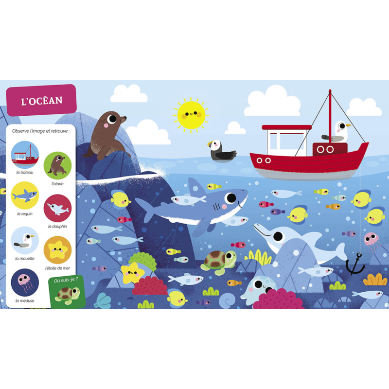 DES TOUT-PETITS CHERCHE ET TROUVE EAU