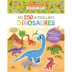 250 AUTOCOLLANTS DINOSAURES