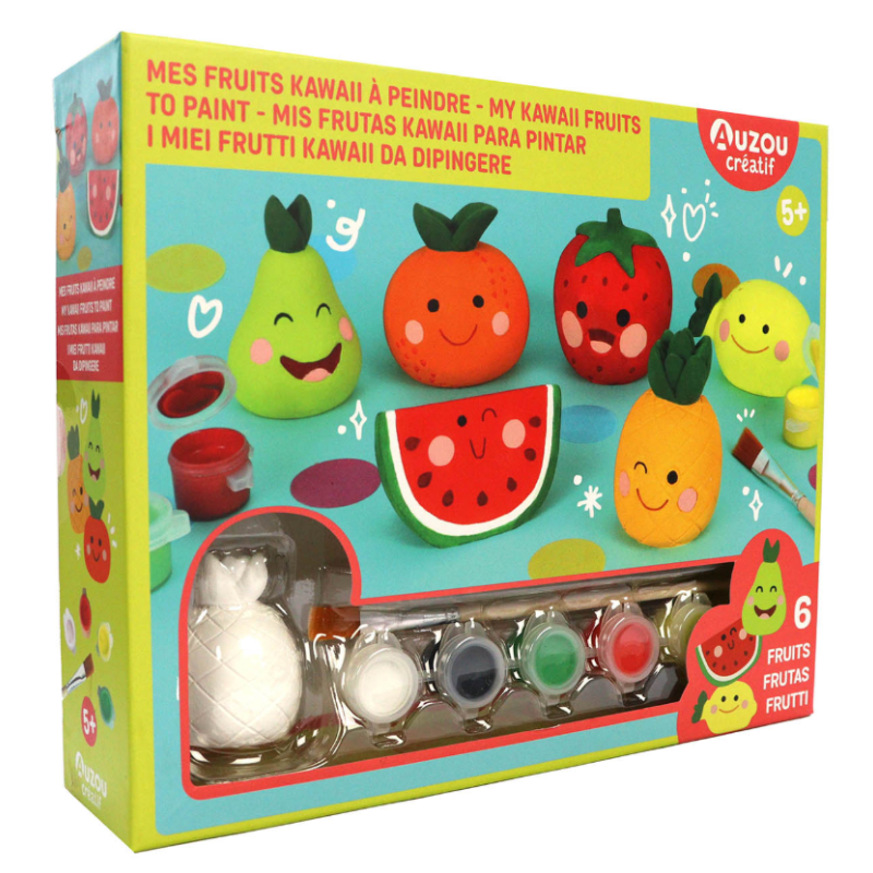 MES FRUITS KAWAII A PEINDRE