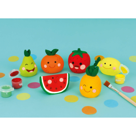 MES FRUITS KAWAII A PEINDRE