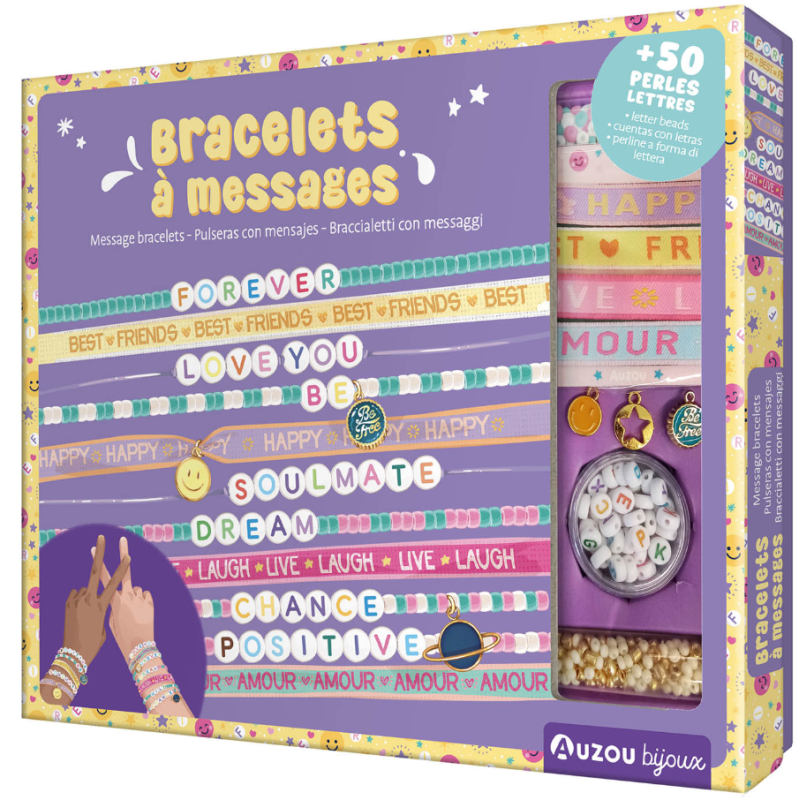 MA BOÎTE À BIJOUX - BRACELETS À MESSAGES
