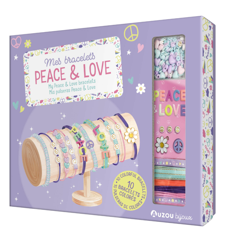 MES BRACELETS PEACE & LOVE